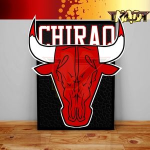 Jordan Wall Decor, NBA Chicago Bulls Poster, Sports Print, Jordan NBA fan poster